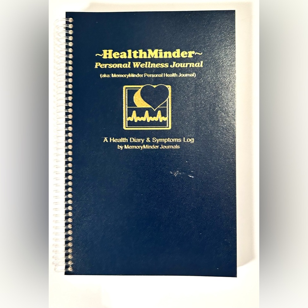 Health Minder Journal- A Health Diary And Symptom Logger For Chronic Illness
